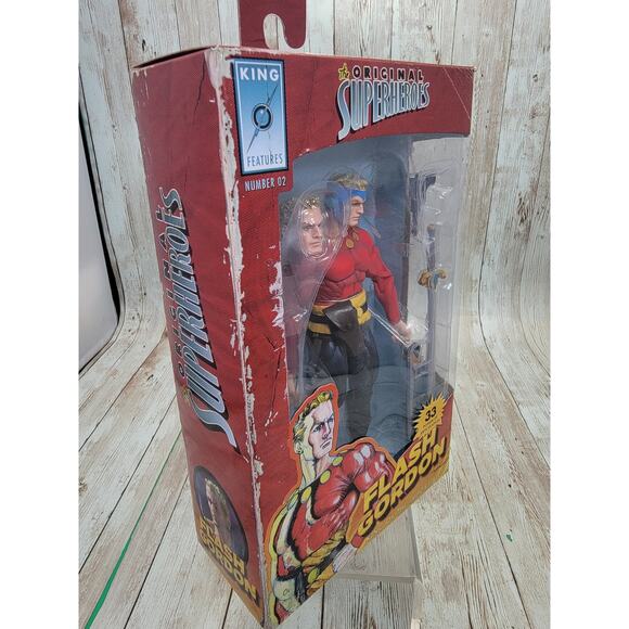 NECA King Features #02 The Original Superheroes Flash Gordon 7" Action Figure - Picture 3 of 5